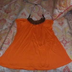 Halter top style shirt